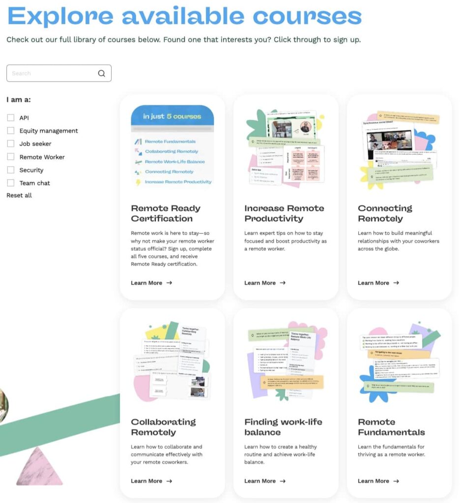 Oyster resources and documentation page overview