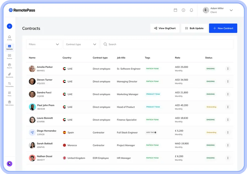 RemotePass international payroll