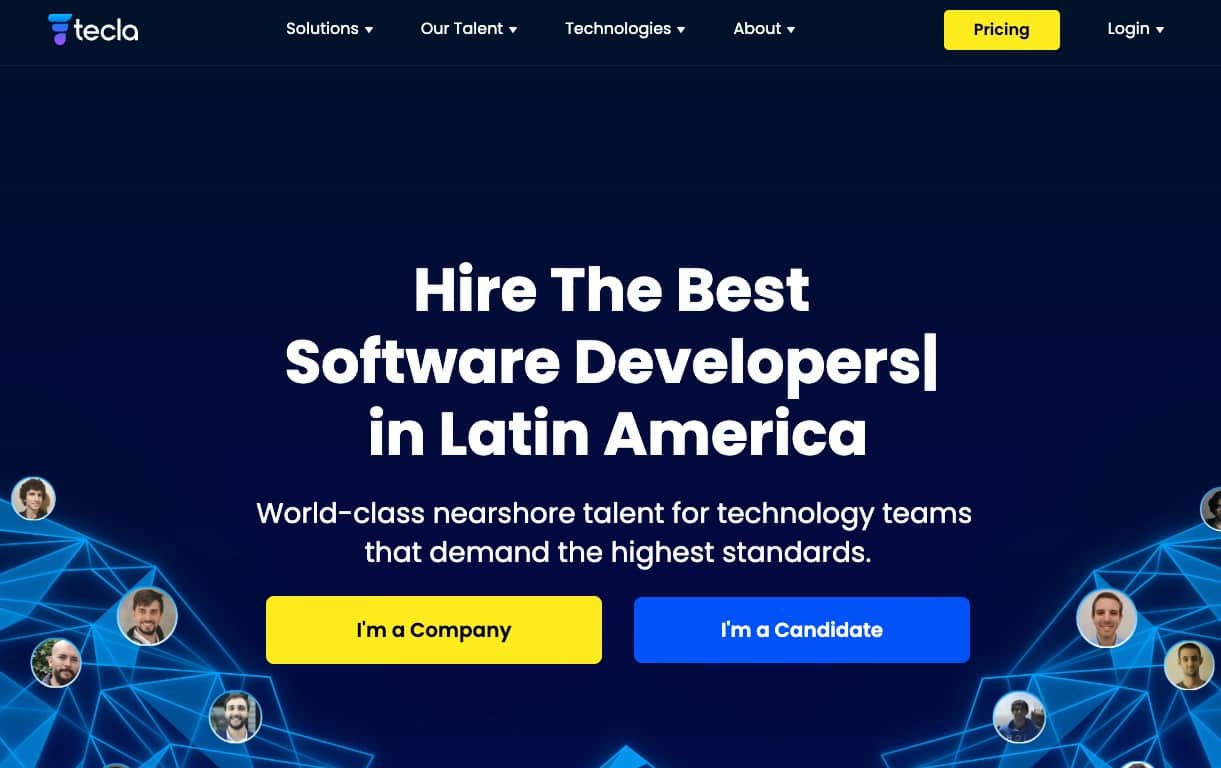 TECLA, a company specializing in remote Latin American developer placements.