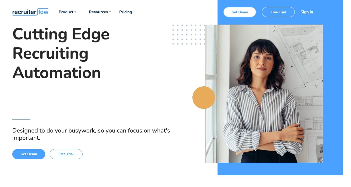 Recruiterflow – AI-powered CRM and ATS designed for recruitment agencies and staffing firms.