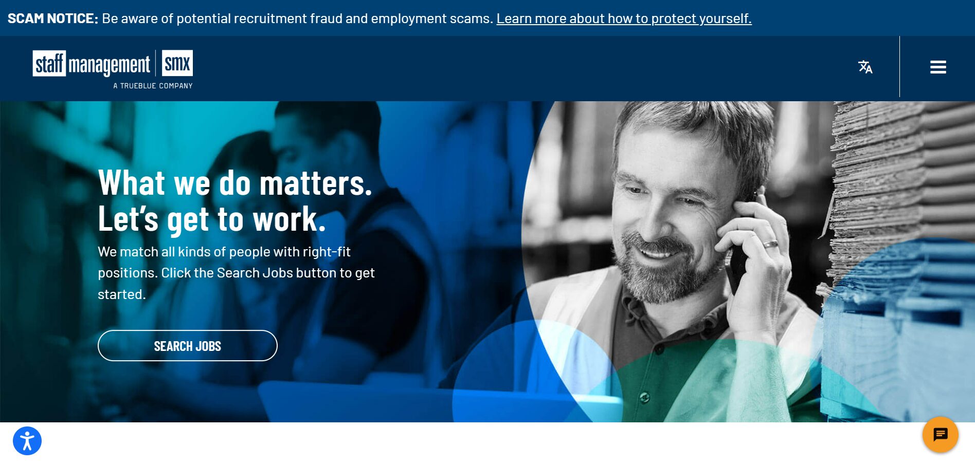 Staff Management SMX Homepage
