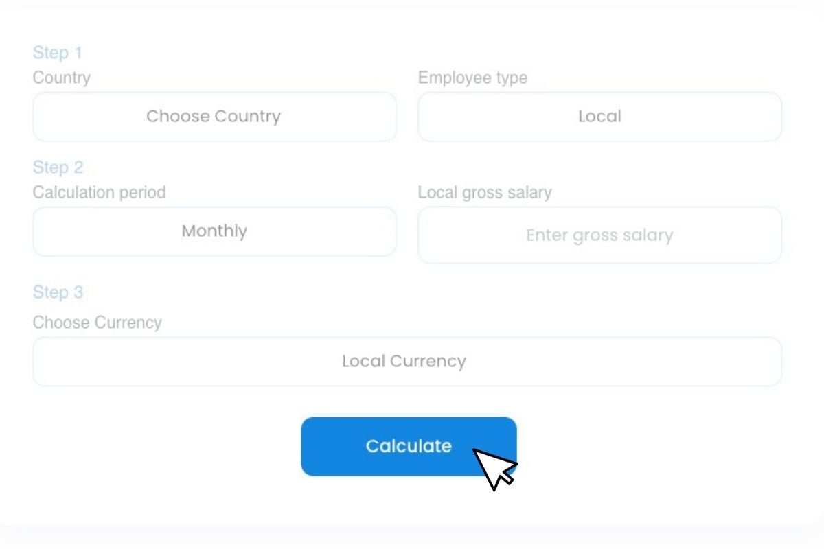 Remote People Payroll Calculator, Step 3