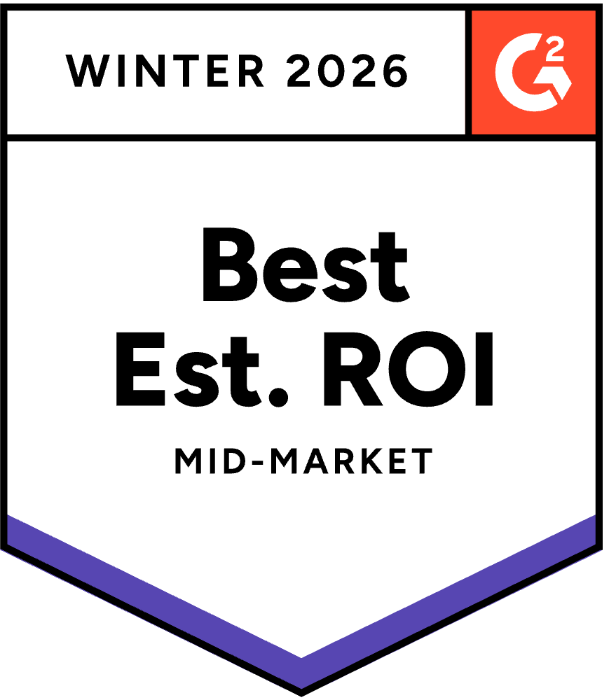 G2 Best Support Mid-Market Badge 2026 - Remote People