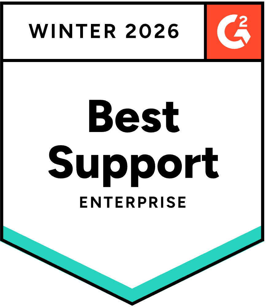 G2 Best Support Mid-Market Badge 2026 - Remote People
