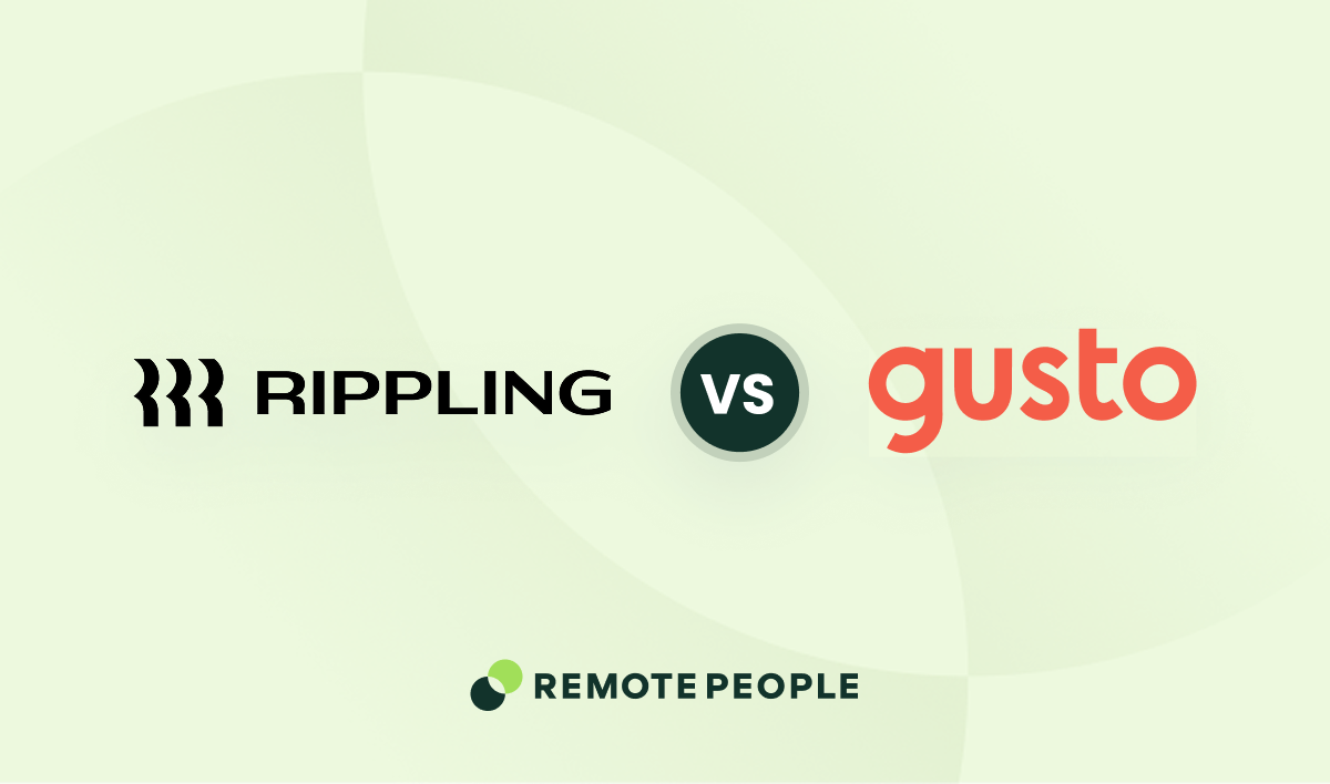 Rippling vs gusto feature dashboard and interface