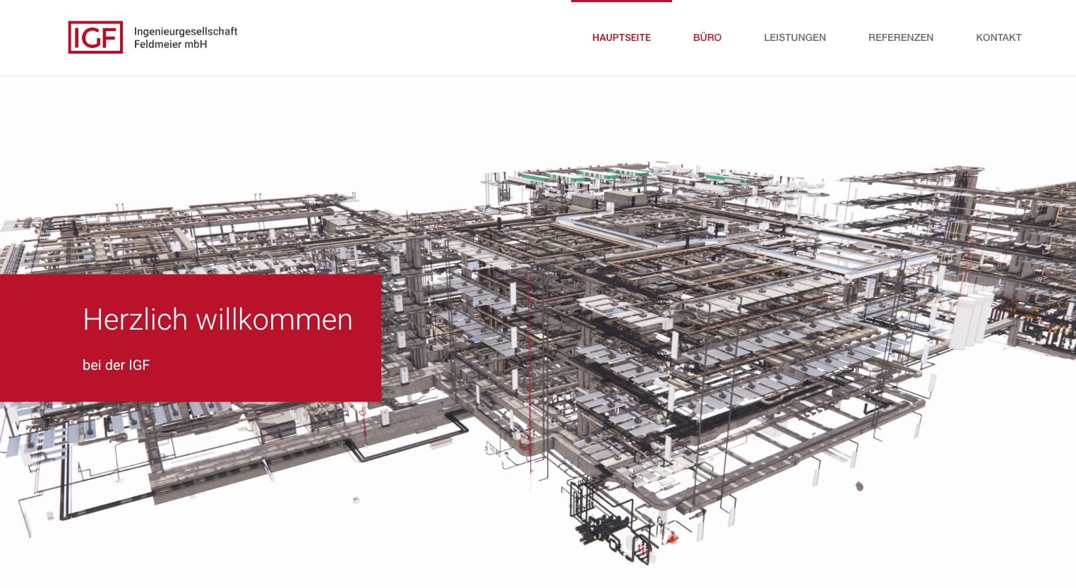 IGF Ingenieure GmbH homepage
