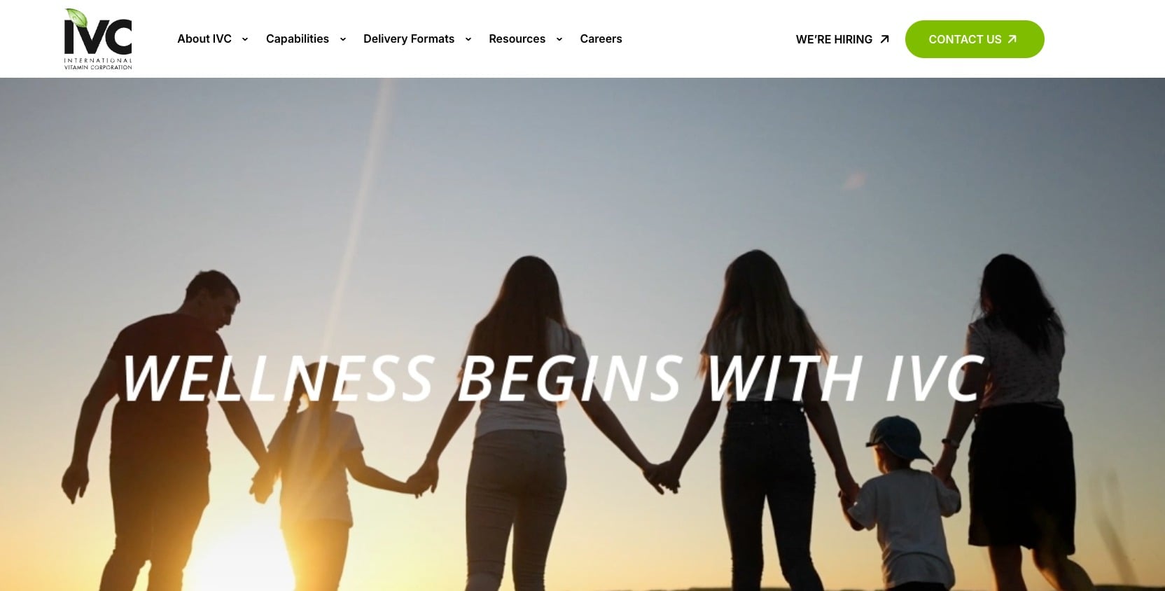 International Vitamin Corporation homepage