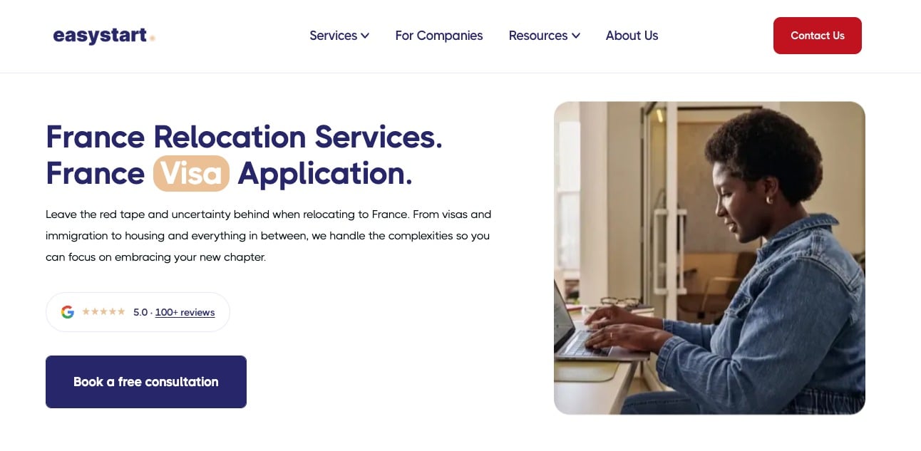 easystart homepage